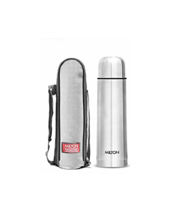 MILTON Thermosteel Flip Lid 500 ml Flask  (Pack of 1, Silver, Steel)Highlights