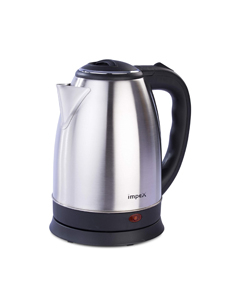 Impex Electric Kettle with Stainless Steel Body, 1.5 litre, used for boiling Water, making tea and coffee,etc. 1500 Watt Stainless Steel Electric Kettle (1.5 Litre,1500 Watts,Silver)