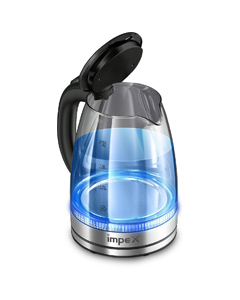 IMPEX STEAMER GK18 Electric Kettle  (1.8 L, Silver And Black)