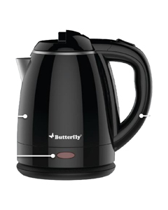 Butterfly Magnum Cool Touch SS Electric Kettle 1.2L (Black)
