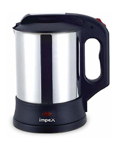 IMPEX STEAMER-1001C Stainless Steel (1L,1000 Watts, Silver) Electric Kettle  (1 L, Silver)