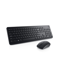 Dell KM3322W Wireless USB Keyboard and Mouse Combo, Anti-Fade & Spill-Resistant Keys, up to 36 Month Battery Life, 3Y Advance Exchange Warranty - Black