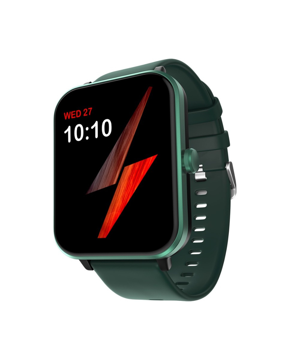 Fire-Boltt Ninja Calling Pro Plus 1.83 inch Display Smartwatch Bluetooth Calling, AI Voice Smartwatch  (Green Strap, Free Size)