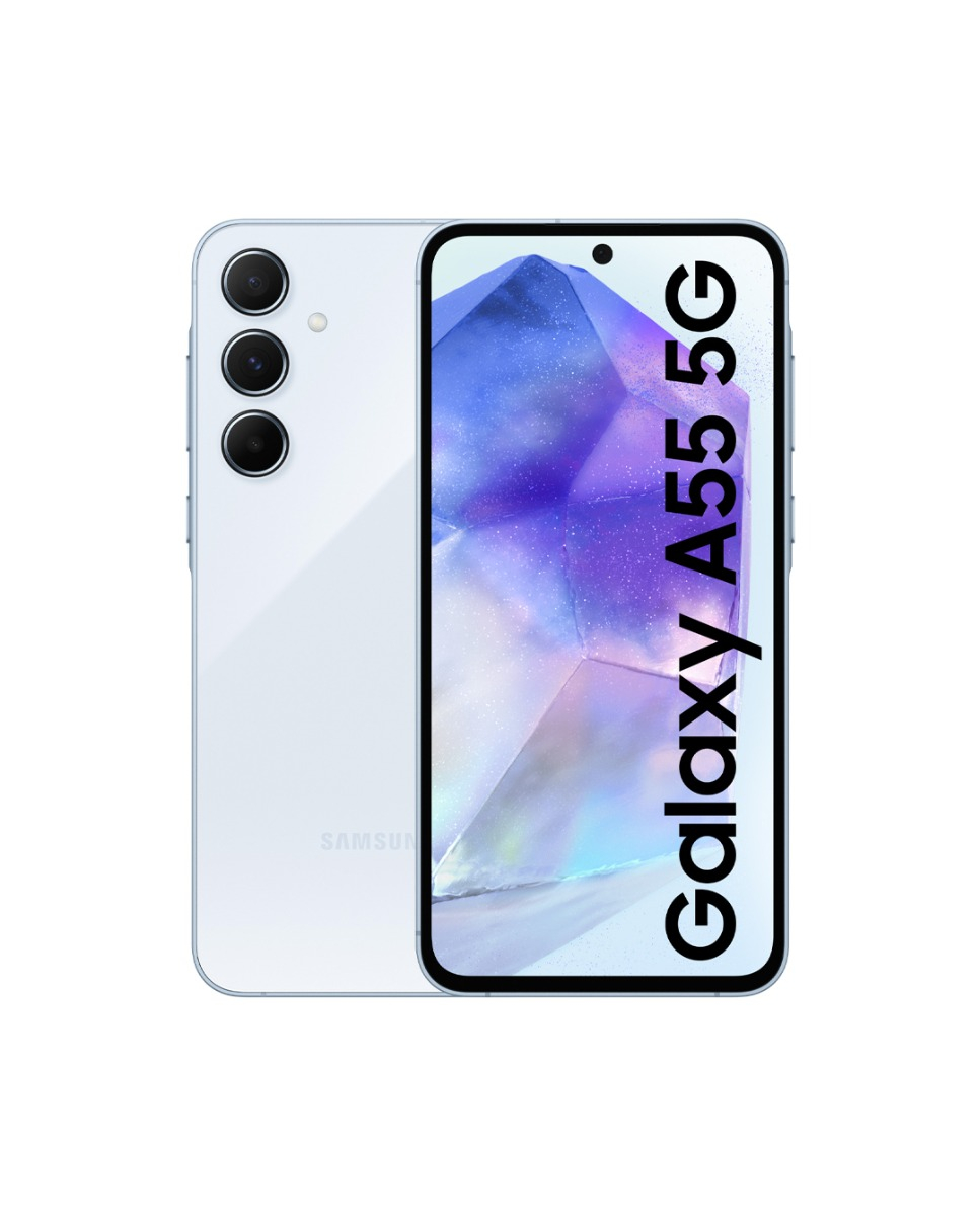 SAMSUNG Galaxy A55 5G (Awesome Ice Blue, 256 GB)  (8 GB RAM)