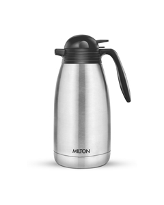 MILTON Thermosteel Carafe 1000 ml Flask  (Pack of 1, Silver, Steel)