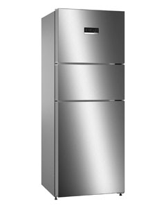 BOSCH 332 L Frost Free Triple Door Refrigerator  (Smoky Steel, CMC33K05NI)