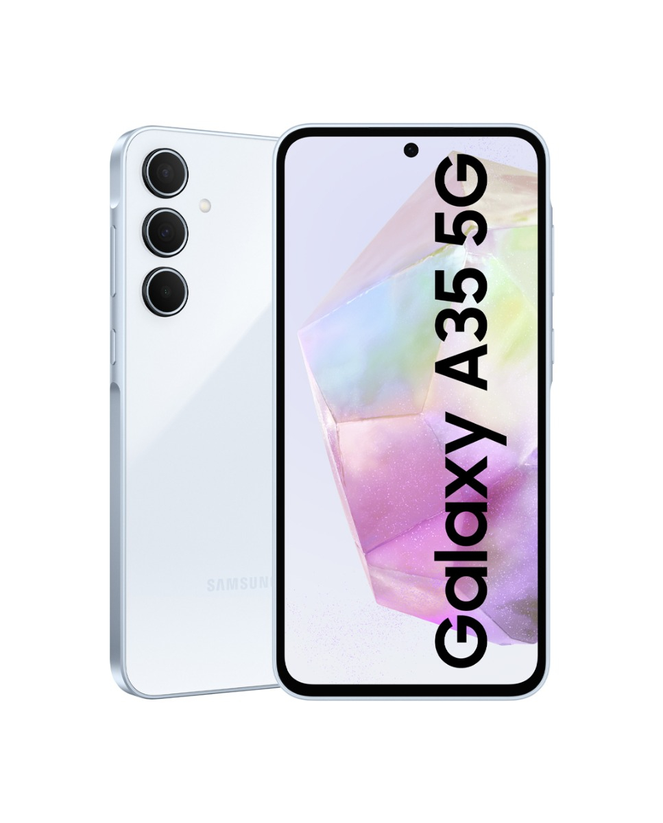 SAMSUNG Galaxy A35 5G (Awesome Iceblue, 128 GB)  (8 GB RAM)