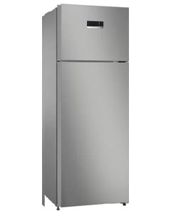 BOSCH 269 L Frost Free Double Door Top Mount 3 Star Refrigerator  (SPARKLY STEEL, CTC29S031I)