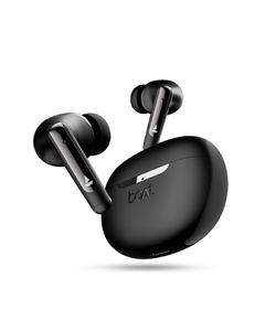 boAt Airdopes 141 ANC TWS in Ear Earbuds with 32 Db ANC, 42 Hrs Playback, 50Ms Low Latency Beast Mode, Iwp Tech,Quad Mics with Enx,ASAP Charge,USB Type-C Port & Ipx5(Gunmetal Black)