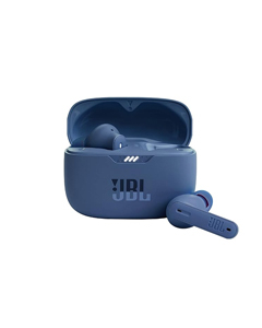 JBL Tune 230NC TWS, Active Noise Cancellation Earbuds with Mic, Massive 40 Hrs Playtime with Speed Charge, Adjustable EQ APP, 4Mics for Perfect Calls, Google Fast Pair, Bluetooth 5.2 (Blue)