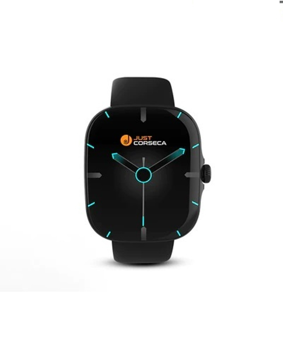 CORSECA Serenity Smartwatch  (Black Strap, 41*48*10.4)