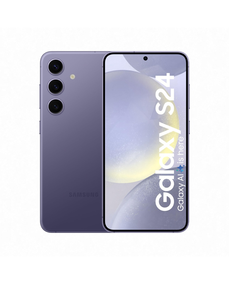 Samsung Galaxy S24 5G Smartphone (Cobalt Violet, 8GB, 256GB Storage)