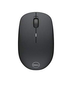 Dell WM126 Wireless Mouse, 1000DPI, 2.4 Ghz with USB Nano Receiver, Optical Tracking, 12-Months Battery Life, Plug and Play, Ambidextrous, Connect Up To 6 Compatible Devices With One Receiver - Black