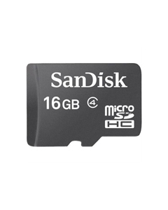 SanDisk 16 GB MicroSD Card Class 4 Memory Card