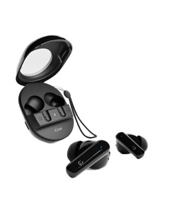 iGear Astro Wireless Earbuds – Stylish HiFi Audio with 40-Hour Playtime, Speed Sync Technology, One-Touch Control, and Voice Assistant Compatibility (Black)