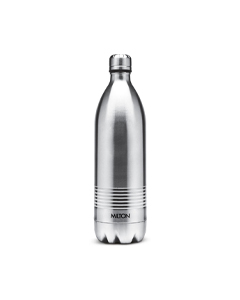 MILTON DUO DLX 1000 ml Flask  (Pack of 1, Steel/Chrome, Steel)